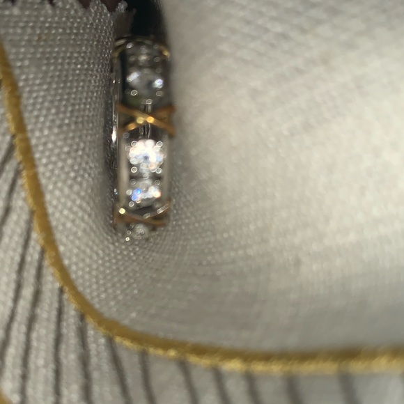 (2for$30)Zircon Jewelry Ring Size 9 - Picture 4 of 9